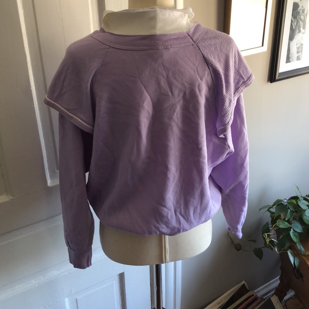 Vintage Carlton Fashion Light Purple Pullover Size Small - Picture 6 of 8